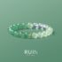 Green Energy Gradient Crystal Bracelet